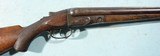 EARLY PARKER BROS. PH GRADE DAMASCUS 12 GA. SIDE X SIDE SHOTGUN CIRCA 1892. - 4 of 14