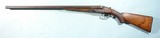 EARLY PARKER BROS. PH GRADE DAMASCUS 12 GA. SIDE X SIDE SHOTGUN CIRCA 1892. - 2 of 14