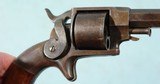 CIVIL WAR ERA ETHAN ALLEN & CO. THIRD MODEL SIDE HAMMER .32 RF CAL. 4” REVOLVER CIRCA 1862. - 7 of 8