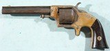CIVIL WAR ERA MERWIN & BRAY PLANTS (PLANT'S)PATENT .42 CAL. CUP PRIMED FRONT LOADING BRASS FRAME ARMY REVOLVER CIRCA 1860’S. - 2 of 10