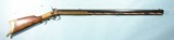 MOWREY CONTEMPORARY BRASS FRAME PERCUSSION .54 CAL. MUZZLE LOADING RIFLE CIRCA 1980’S-90’S. - 1 of 3
