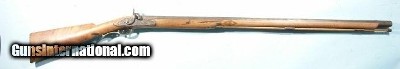 LANCASTER, PENNSYLVANIA PERCUSSION LONGRIFLE SIGNED G. F. FAINOT CA. 1850’S.