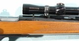 REMINGTON MODEL 660 BOLT ACTION .350 REM. MAG. CAL. CARBINE CIRCA 1970 WITH LEUPOLD M8-2X SCOPE. - 5 of 6