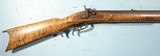 WEST VIRGINIA PERCUSSION .36 CAL. BENCHREST RIFLE SIGNED C. W. HORNBY CIRCA LATE 1860’S-1870’S. - 4 of 13