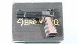 BELGIUM BROWNING HI POWER TARGET 9MM SEMI-AUTO PISTOL NEW IN BOX MFG. 1989. - 3 of 6