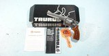 TAURUS MODEL 669 STAINLESS .357 MAG. 6” REVOLVER IN ORIG. BOX W/PAPERS CA. LATE 1980’S. - 1 of 5