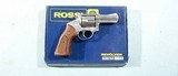 ROSSI MODEL 84 STAINLESS .38 SPL.CAL. 6 SHOT 3” REVOLVER IN ORIG. BOX CIRCA 1990. - 3 of 5