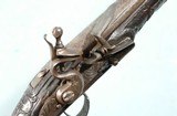 OTTOMAN EMPIRE KABUR FLINTLOCK CHIEFTAN’S PISTOL CIRCA LATE 1700’S. - 9 of 11