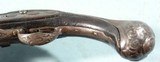 OTTOMAN EMPIRE KABUR FLINTLOCK CHIEFTAN’S PISTOL CIRCA LATE 1700’S. - 6 of 11