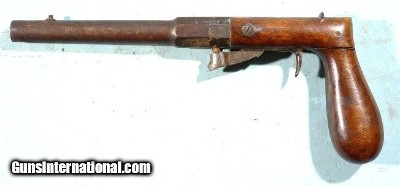 NEW ENGLAND STYLE UNDER-HAMMER PERCUSSION BOOT PISTOL SIGNED FAERBER BREMEN CIRCA 1850.
