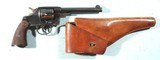 COLT COMMERCIAL MODEL 1896 NEW ARMY & NAVY D.A. 38 LONG COLT CAL. REVOLVER CA. 1899 W/ M1909 HOLSTER.