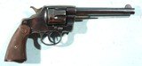 COLT COMMERCIAL MODEL 1896 NEW ARMY & NAVY D.A. 38 LONG COLT CAL. REVOLVER CA. 1899 W/ M1909 HOLSTER. - 2 of 10