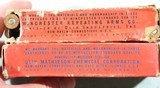 TWO BOXES (20 EA.) WINCHESTER .375 H&H SUPER SPEED CARTRIDGES OR AMMUNITION CIRCA 1950’S-60’S. - 3 of 4
