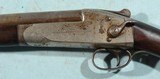 RARE AMERICAN ARMS CO. BOSTON SEMI-HAMMERLESS 12 GAUGE SINGLE BARRREL SHOTGUN CA. 1880’S-1890’S. - 4 of 5