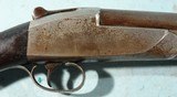 RARE AMERICAN ARMS CO. BOSTON SEMI-HAMMERLESS 12 GAUGE SINGLE BARRREL SHOTGUN CA. 1880’S-1890’S. - 3 of 5
