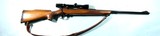 BRITISH BIRMINGHAM SMALL ARMS CO. HUNTER MODEL .30-06 CAL. BOLT ACTION SPORTING RIFLE W/BUSHNELL BANNER 3X9 SCOPE CA. 1960’S. - 1 of 8