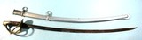 MEXICAN WAR & CIVIL WAR U.S. MODEL 1840 HEAVY CAVALRY SABER AND SCABBARD. - 1 of 5