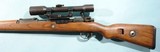 WW2 MAUSER K98K GUSTLOFF WERKE BCD/1944 8MM SNIPER RIFLE W/ORIG. AJACK 4X90 SCOPE. - 4 of 11