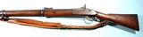 CIVIL WAR ENFIELD STYLE SPANISH CONTRACT MODEL 1857 OR P1857 PERC. THREE BAND RIFLE MUSKET, DATED 1864. - 6 of 9