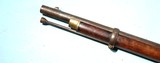 CIVIL WAR ENFIELD STYLE SPANISH CONTRACT MODEL 1857 OR P1857 PERC. THREE BAND RIFLE MUSKET, DATED 1864. - 7 of 9