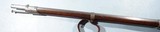 EXCELLENT CIVIL WAR SPRINGFIELD U.S. MODEL 1816 H&P CONVERSION RIFLED MUSKET FOR NEW JERSEY DATED 1861. - 7 of 10