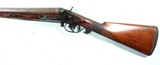 EARLY PARKER HAMMER LIFTER FIELD GRADE SIDE LOCK 12 GAUGE DAMASCUS SHOTGUN MFG. LATE 1870’s. - 6 of 13