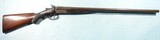 J.P. CLABROUGH & BROS. 10GA. HIGH HAMMER 31" DAMASCUS BACK ACTION SHOTGUN, CIRCA 1872. - 2 of 13