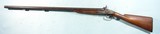 CIVIL WAR PERIOD PERCUSSION DBL HAMMER 10GA. SHOTGUN WITH BIRMINGHAM PROOFS BY R. HUGHES. - 2 of 6