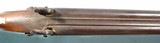 CIVIL WAR PERIOD PERCUSSION DBL HAMMER 10GA. SHOTGUN WITH BIRMINGHAM PROOFS BY R. HUGHES. - 6 of 6