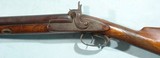 CIVIL WAR PERIOD PERCUSSION DBL HAMMER 10GA. SHOTGUN WITH BIRMINGHAM PROOFS BY R. HUGHES. - 4 of 6