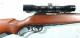 MARLIN MODEL 56 .22LR LEVER ACTION MICRO GROOVE RIFLE W/ SCOPE, CIRCA 1950'S. - 4 of 4