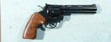1977 COLT PYTHON .357 MAGNUM 6" BLUE REVOLVER. - 1 of 4