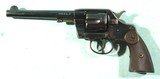 EXCELLENT COLT NEW ARMY & NAVY MODEL 1896 D.A. 38 LONG COLT CAL. 6” REVOLVER MFG. IN 1899. - 1 of 9