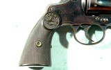 EXCELLENT COLT NEW ARMY & NAVY MODEL 1896 D.A. 38 LONG COLT CAL. 6” REVOLVER MFG. IN 1899. - 3 of 9