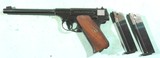 EXCEPTIONAL COLT FIRST MODEL WOODSMAN TARGET SEMI-AUTO 22LR CAL. 6” PISTOL MFG. CIRCA 1929 WITH EXTRA MAGAZINE. - 1 of 10