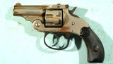 HARRINGTON & RICHARDSON H. & R. ARMS CO. WORCESTER, MASS. MODEL 30-2ND MODEL 22LR CAL. 2” REVOLVER CIRCA 1940’S. - 2 of 6