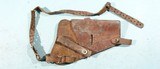 KOREAN WAR U.S. M7 .38 REVOLVER AVIATORS SHOULDER HOLSTER WITH STRAPS BY PERRIN. - 1 of 4