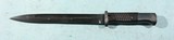 WW2 GERMAN MAUSER K98K BAYONET WITH SCABBARD AND FROG BY CLEMEN AND JUNG. - 5 of 9