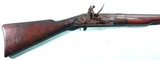 LARGE ENGLISH HUDSON BAY DOG-LOCK MARKET PUNT GUN CIRCA EARLY 1800’S.