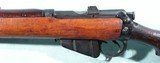 WW1 BRITISH ENFIELD SMLE NO.1 MARK III .303 CAL. INFANTRY RIFLR DATED 1918. - 5 of 9