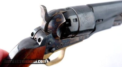 CVA REPRODUCTION CIVIL WAR COLT MODEL 1860 PERCUSSION .44 CAL. ARMY REVOLVER IN ORIG. BOX. - Image 4 of 5