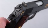 COLT CUSTOM SHOP LIMITED EDITION MODEL 1911-A1 HAMMONASSETT FISHING ASSN. 125TH ANNIVERSARY .45 ACP CAL. SEMI-AUTO PISTOL NEW IN BOX CA. 2013. - 5 of 7