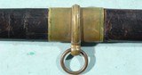 CIVIL WAR AMES MFG. CO. U.S. MODEL 1850 FOOT OFFICER’S SWORD AND SCABBARD. - 8 of 13