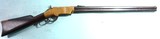 exceptional national archives documented civil war 1st issue henry u.s. martial lever action rifle