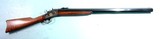 LONE STAR RIFLE INC. REMINGTON ROLLING BLOCK SINGLE SHOT HEAVY WEIGHT BARREL .50-90 SHARPS CAL. BUFFALO RIFLE CIRCA PRE-2005. - 1 of 12