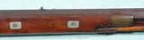 ORIGINAL JACOB KUNZ PHILADELPHIA, PENNSYLVANIA PERCUSSION HALF-STOCK SPORTING RIFLE CA. 1835-40. - 5 of 16