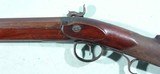 ORIGINAL JACOB KUNZ PHILADELPHIA, PENNSYLVANIA PERCUSSION HALF-STOCK SPORTING RIFLE CA. 1835-40. - 10 of 16