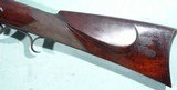 ORIGINAL JACOB KUNZ PHILADELPHIA, PENNSYLVANIA PERCUSSION HALF-STOCK SPORTING RIFLE CA. 1835-40. - 11 of 16