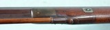 ORIGINAL JACOB KUNZ PHILADELPHIA, PENNSYLVANIA PERCUSSION HALF-STOCK SPORTING RIFLE CA. 1835-40. - 15 of 16