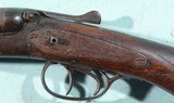 BELGIAN "QUAIL GUN" .410 GAUGE SIDE BY SIDE HAMMER SHOTGUN. - 7 of 14